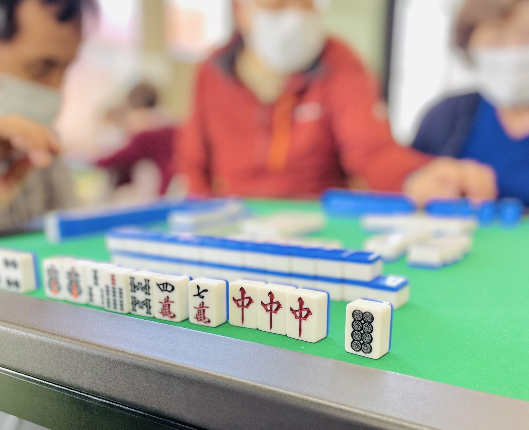 健康麻雀教室の告知チラシ